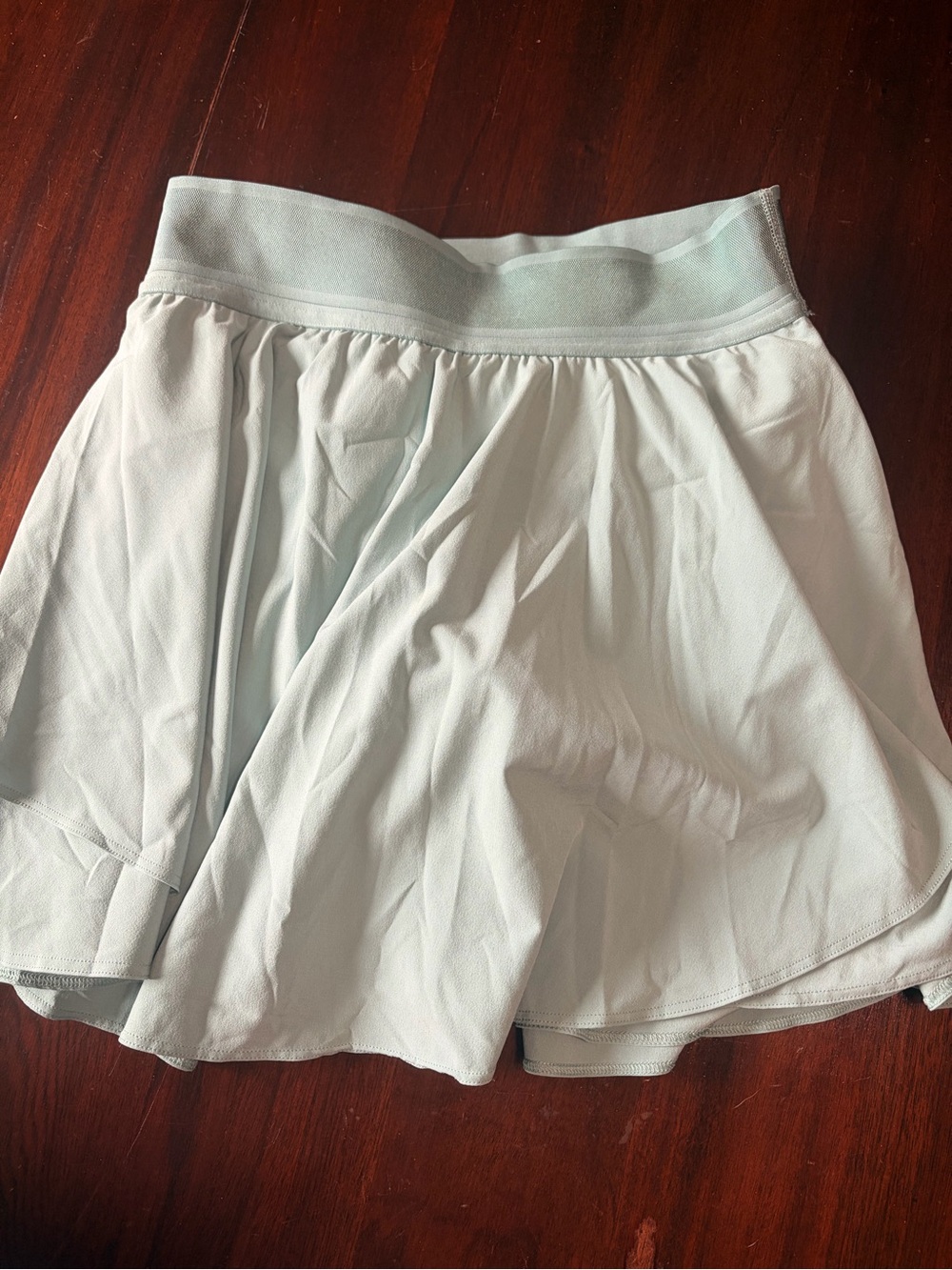 lululemon athletica Mint Green Athletic Skort with Elastic Waistband